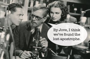 A comedic black and white image with a quote displaying a joke.